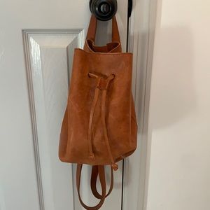 Madewell brown leather Somerset backpack